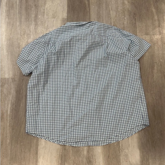 Men's Blue Checkered Shirt - Picture 3 of 3